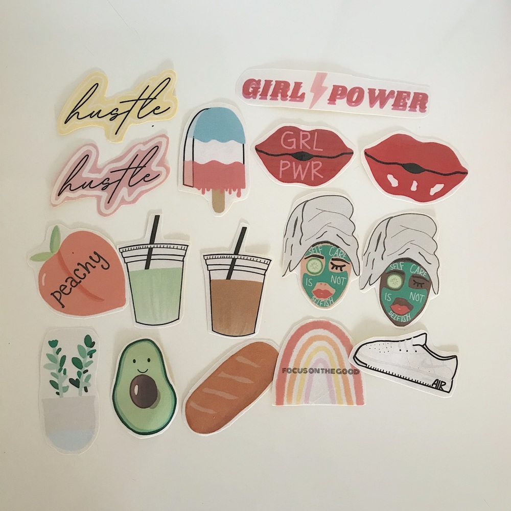 Laptop stickers
